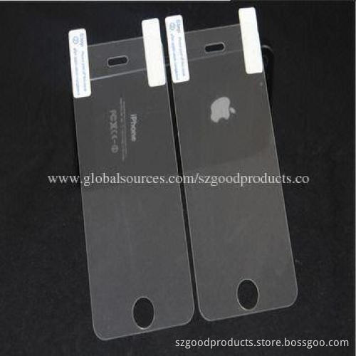 0.26mm Tempered-glass Screen Protector for S5, Imported Raw Materials, Available in Flat, Arc-shaped